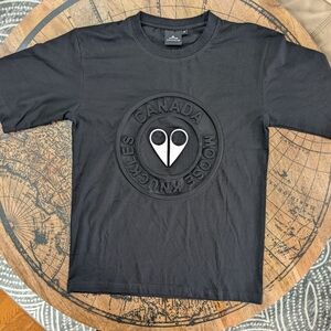 Moose Knuckles Black Long Sleeve Shirt